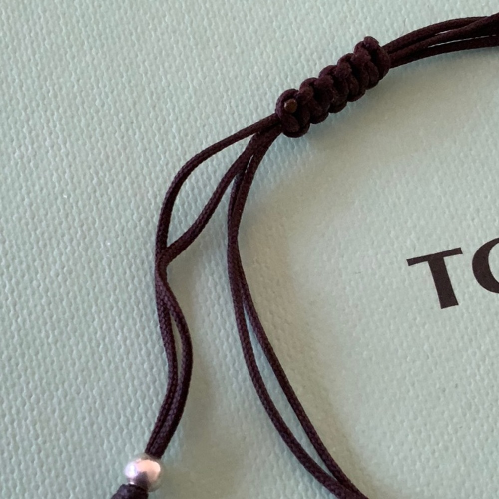 ❤️❤️ SOLD ❤️❤️ Tous Cruise Brown Cord Bracelet - Picture 6 of 8